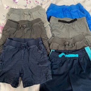 Eight Pairs of Boy’s Jumping Bean Shorts Size 3T